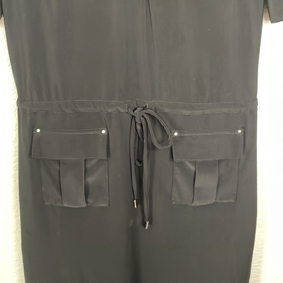 WHITE HOUSE BLACK MARKET Utility Dress | Black | Size 4 - Picture 3 of 13